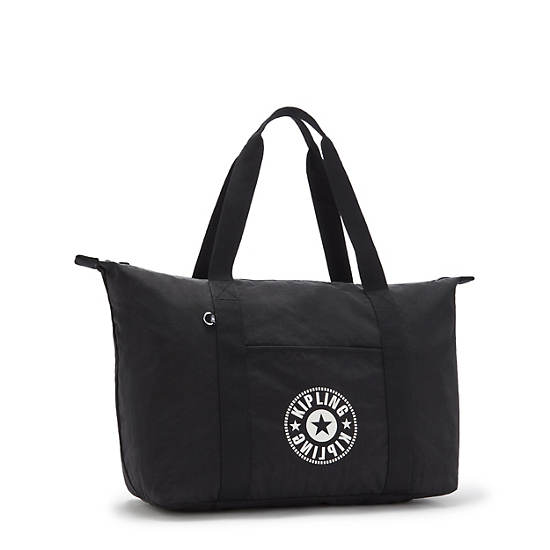 Kipling Art Medium Lite Klassieke Tote Tassen Zwart | België 1447UZ